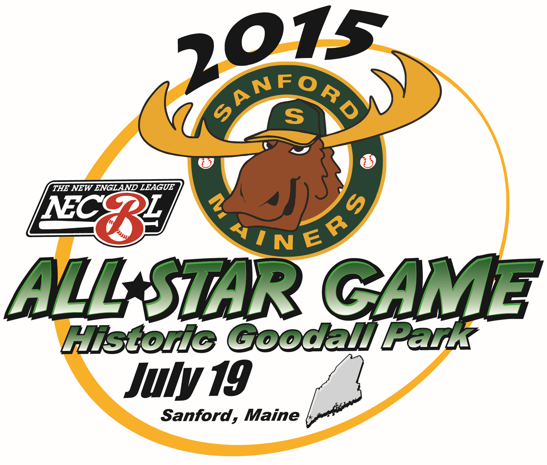NECBL All-Star Game 2015 Primary Logo iron on transfers for clothing